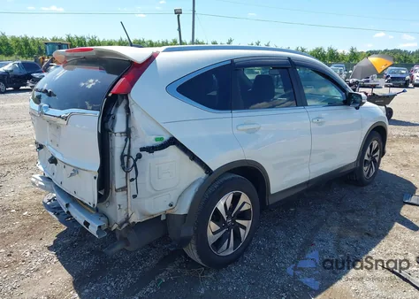 2015 Honda Cr-V Touring из США, поврежденный, VIN 5J6RM3H92FL006030